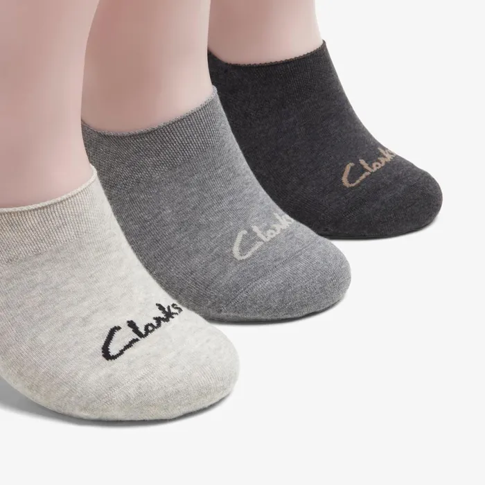 3 Pack Liners Sock Multicolour Men Clarks Accessories
