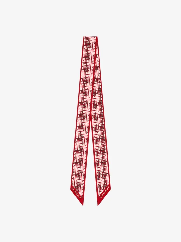 4g Bandeau In Silk Vermillon Women Givenchy Scarves