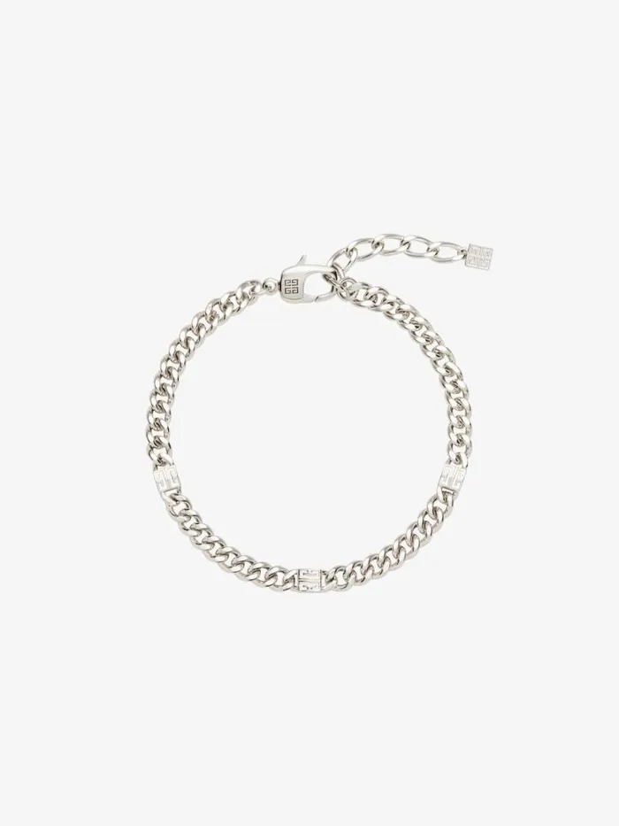 4g Bracelet In Metal Silvery Men Givenchy Jewelry