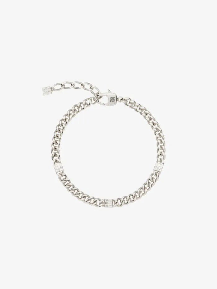 4g Bracelet In Metal Silvery Men Givenchy Jewelry