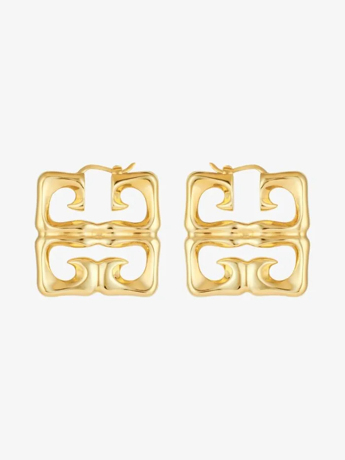 4g Liquid Earrings In Metal Golden Yellow Women Givenchy Jewelry