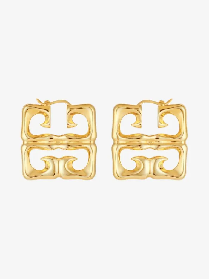 4g Liquid Earrings In Metal Golden Yellow Women Givenchy Jewelry