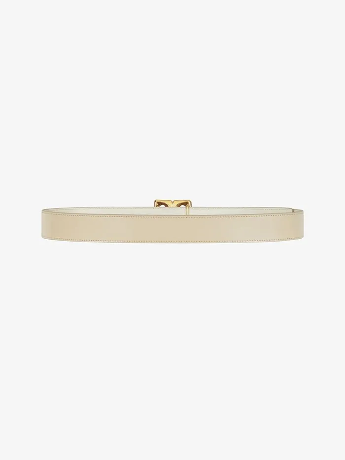 4g Liquid Reversible Belt In Box Leather Natural Beige Women Givenchy Belts