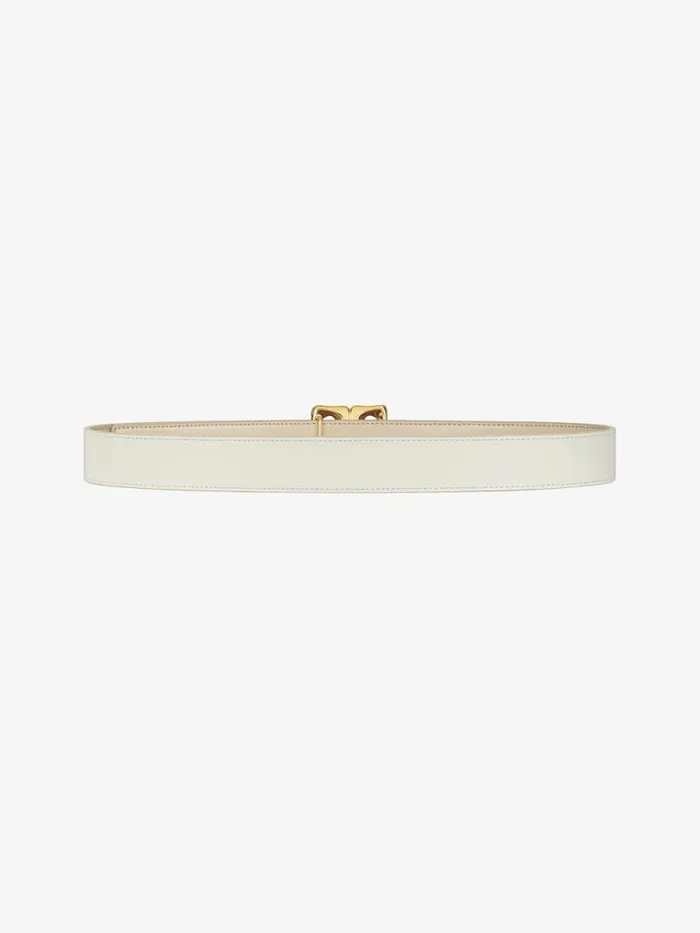 4g Liquid Reversible Belt In Box Leather Natural Beige Women Givenchy Belts