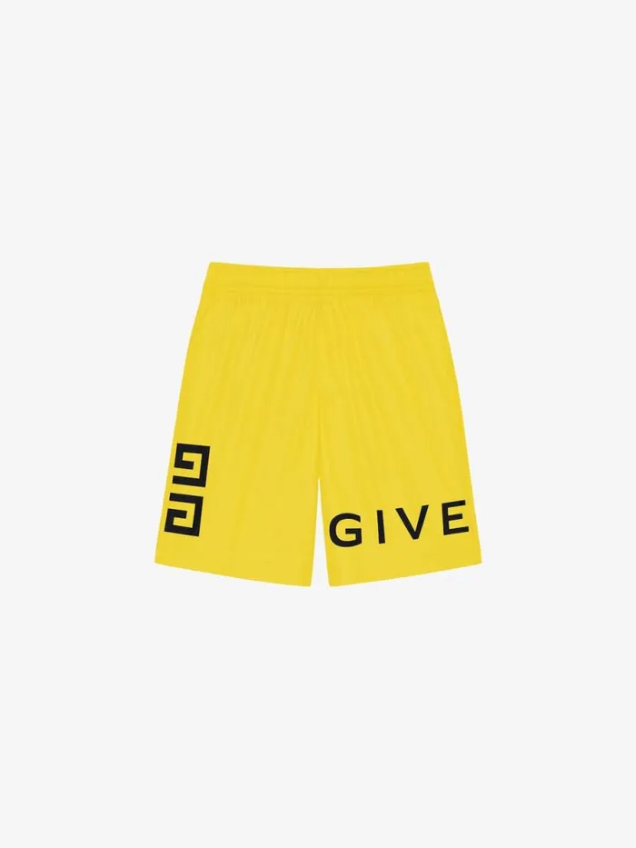 4g Long Swim Shorts Sunflower Men Givenchy Swimwear