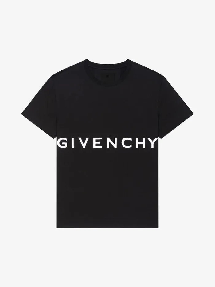 4g Oversized TShirt In Cotton Black Men Givenchy TShirts