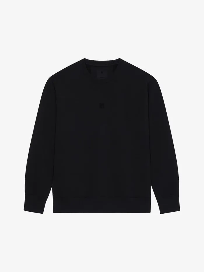 4g Slim Fit Sweatshirt In Fleece Black Men Givenchy Sweatshirts and Hoodies
