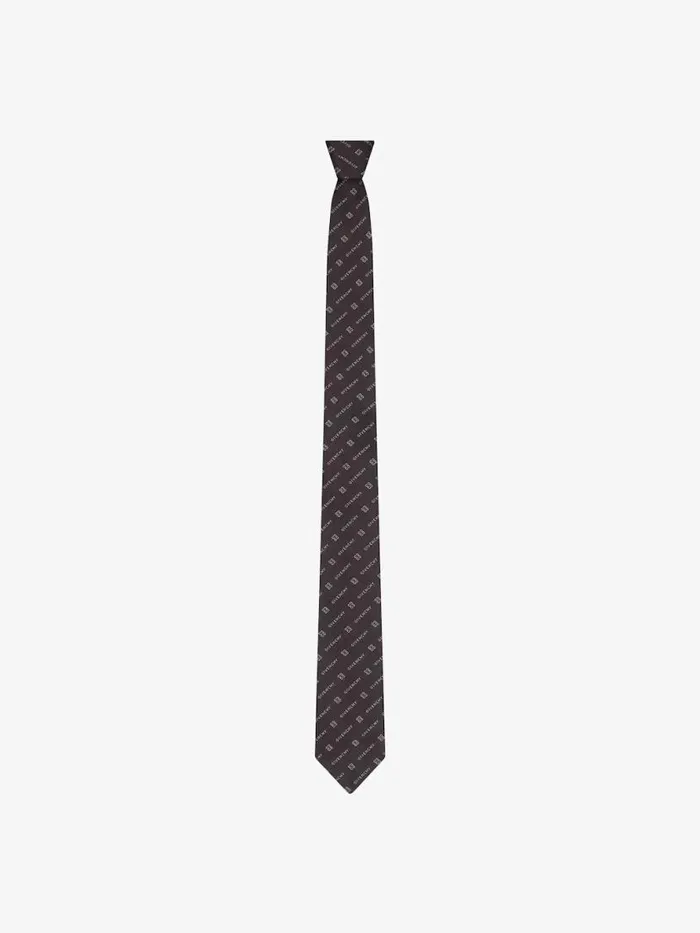 4g Tie In Silk Black Men Givenchy Scarves and Ties