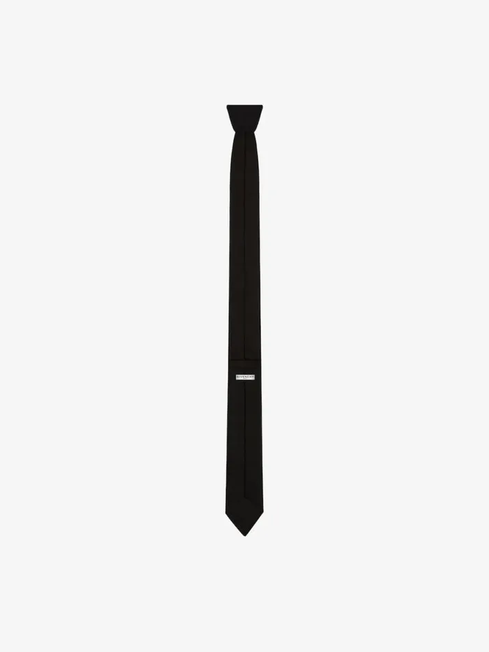 4g Tie In Silk Black Men Givenchy Scarves and Ties