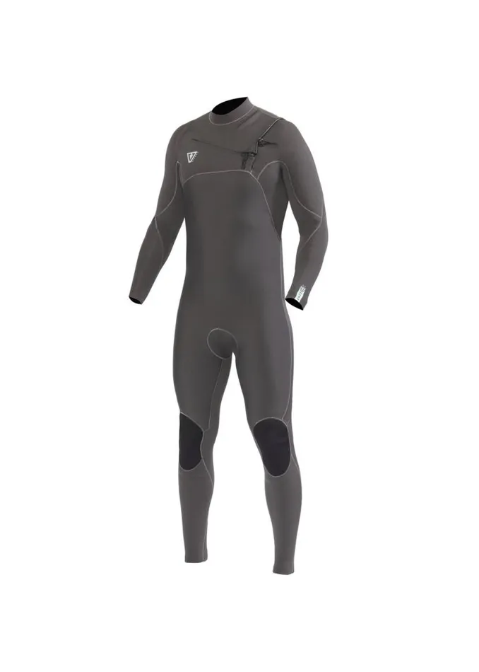 7 Seas Comp 32 Full Chest Zip Graphite Men Vissla Wetsuits