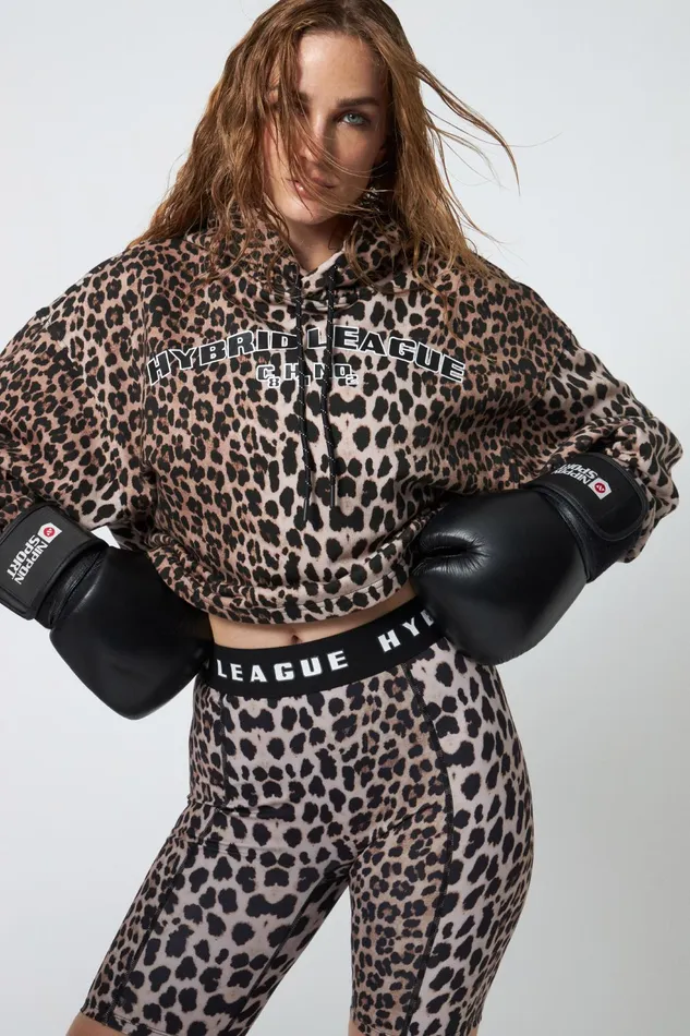 Activehl Hoodie 8211 Hybrid Leo Women Cras Tops