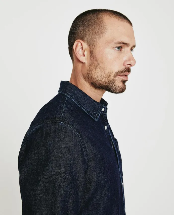 AG Jeans Aiden Classic Shirt Bleak Men Shirts AG Jeans Aiden Classic Shirt Bleak Men Shirts