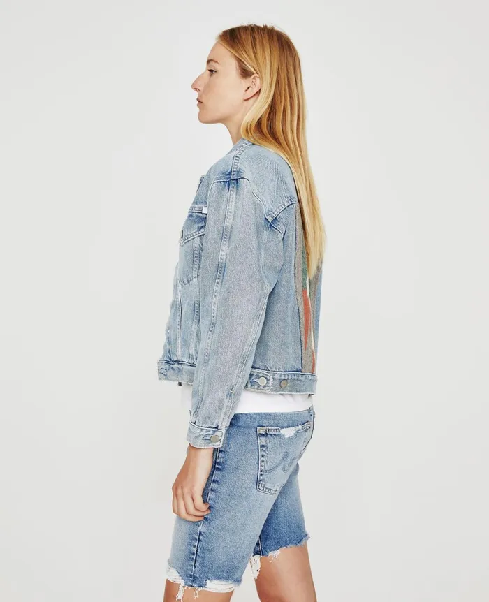 AG Jeans Arllow Jacket Chimayo Grey Juniper Women Jackets AG Jeans Arllow Jacket Chimayo Grey Juniper Women Jackets