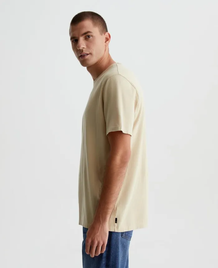 AG Jeans Bryce Crew Wheat Fields Men Tees AG Jeans Bryce Crew Wheat Fields Men Tees
