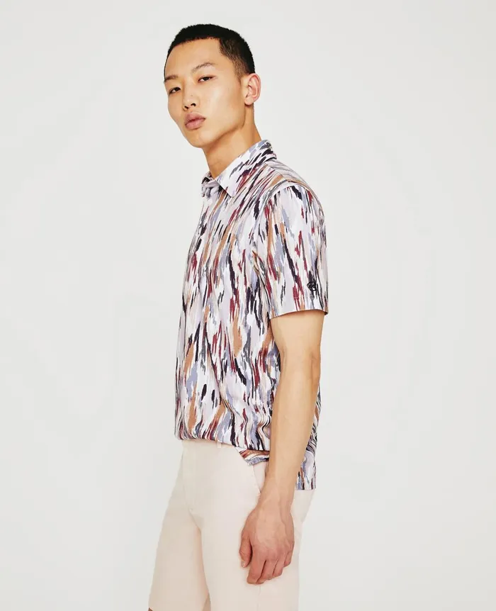 AG Jeans Bryce Polo Dropping Ink Men Polos AG Jeans Bryce Polo Dropping Ink Men Polos