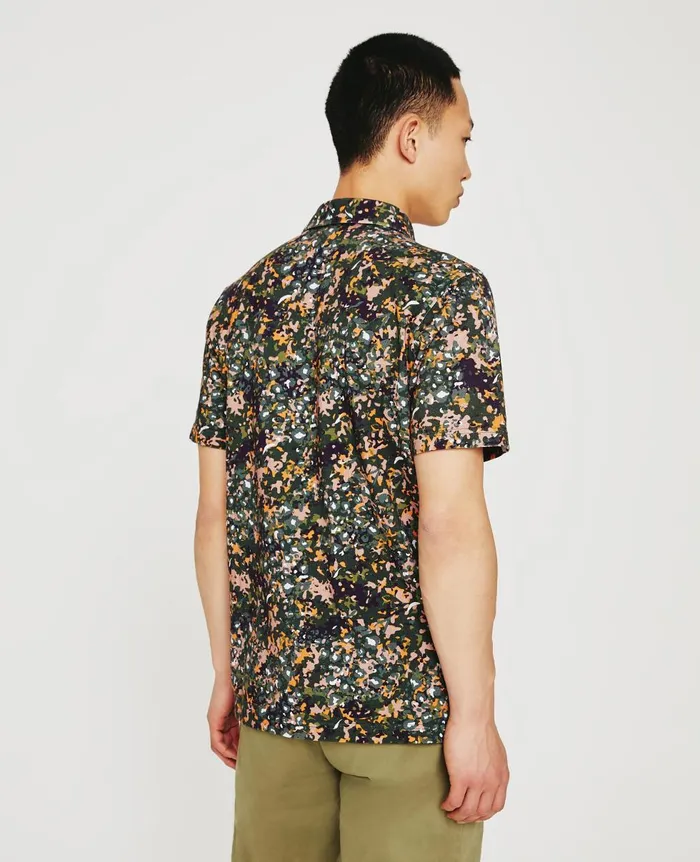 AG Jeans Bryce Polo Forest Leopard Men Polos AG Jeans Bryce Polo Forest Leopard Men Polos