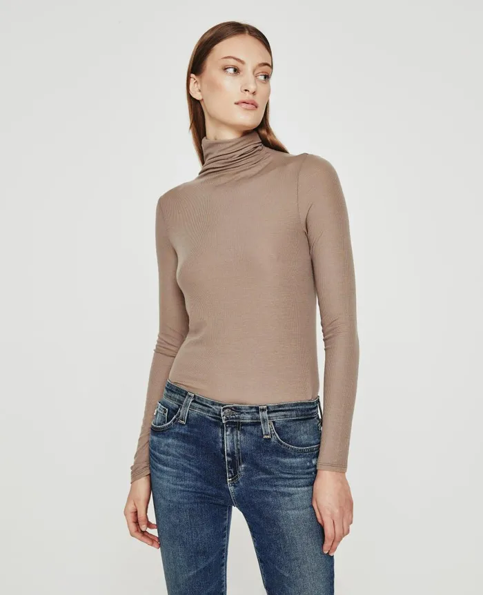 AG Jeans Chels Turtleneck New Cork Women Tops and Shirts