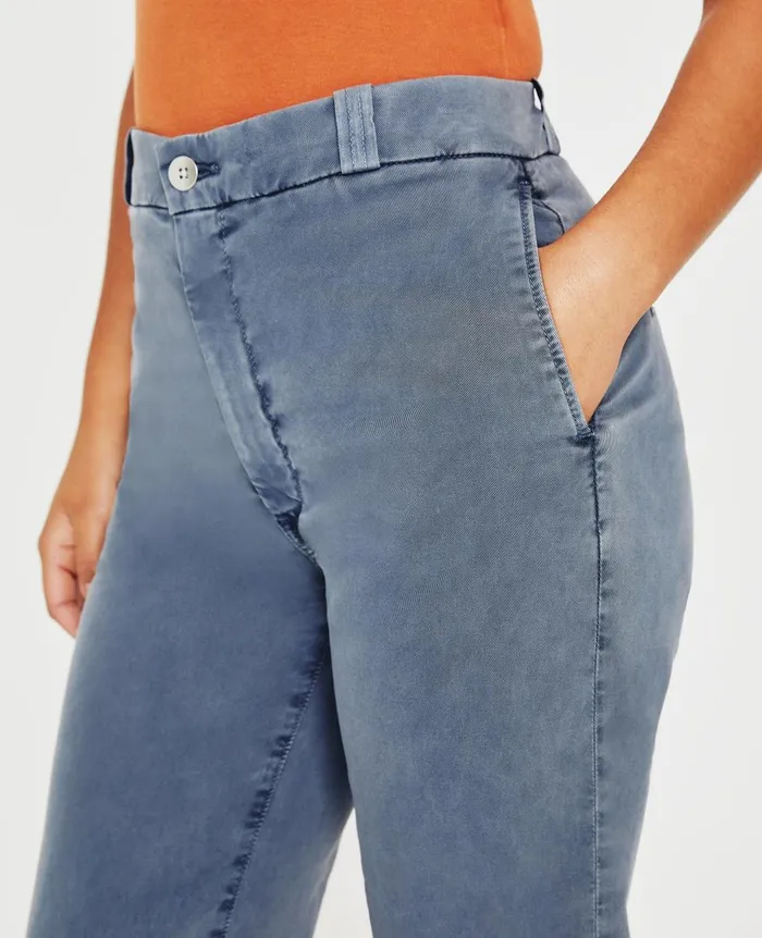AG Jeans Clove Trouser Sulfur Bohemian Blue Women Pants AG Jeans Clove Trouser Sulfur Bohemian Blue Women Pants
