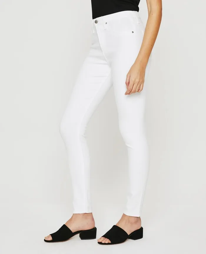 AG Jeans Farrah Ankle Seamless White Women Pants