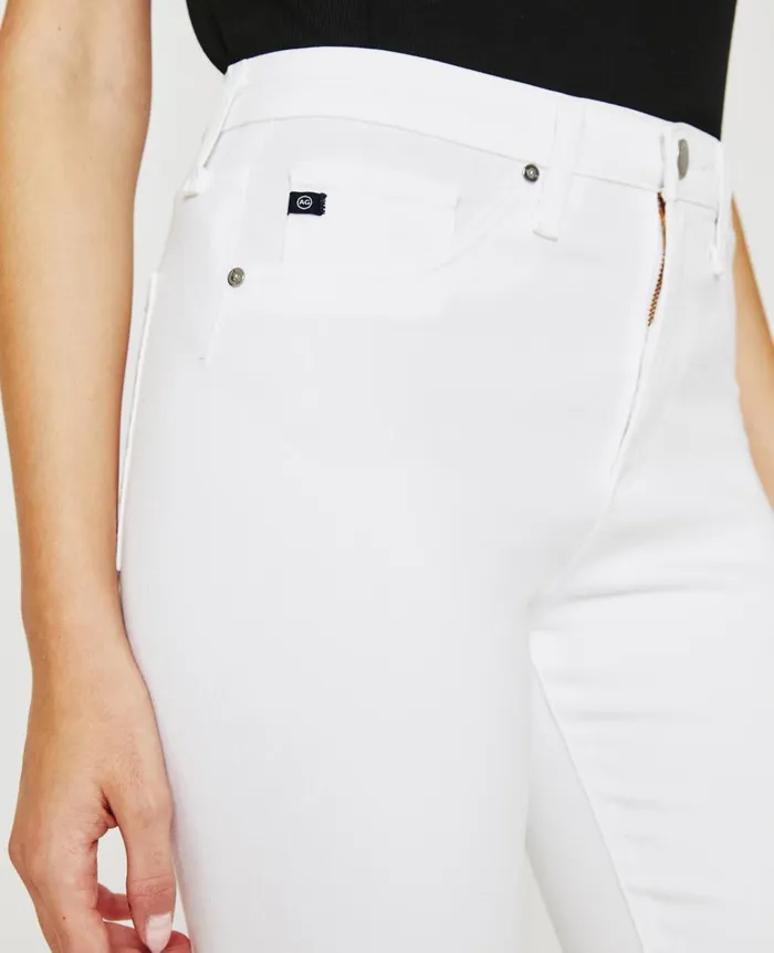 AG Jeans Farrah Ankle Seamless White Women Pants
