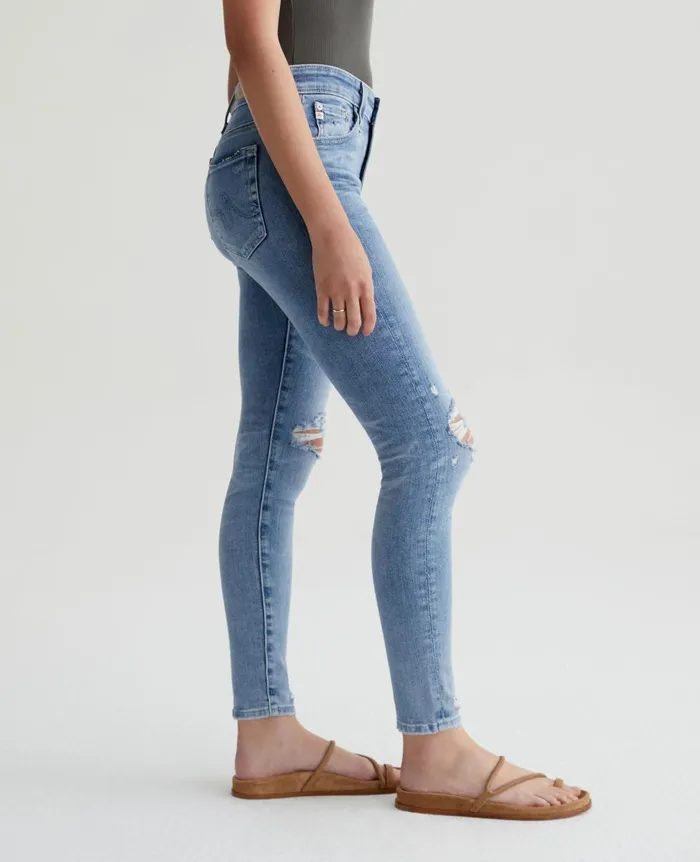 AG Jeans Farrah Skinny Ankle 20 Years Undertow Destructed Women Denim AG Jeans Farrah Skinny Ankle 20 Years Undertow Destructed Women Denim
