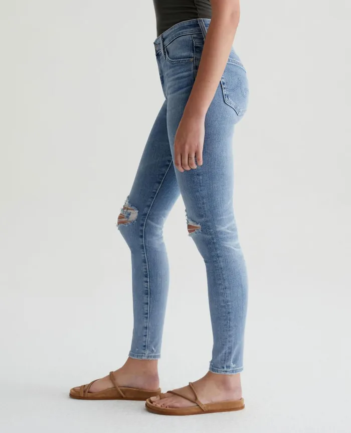 AG Jeans Farrah Skinny Ankle 20 Years Undertow Destructed Women Denim AG Jeans Farrah Skinny Ankle 20 Years Undertow Destructed Women Denim