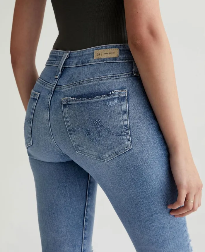 AG Jeans Farrah Skinny Ankle 20 Years Undertow Destructed Women Denim AG Jeans Farrah Skinny Ankle 20 Years Undertow Destructed Women Denim