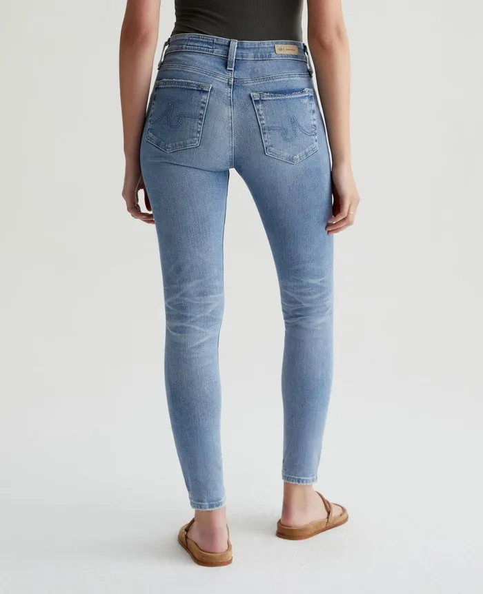 AG Jeans Farrah Skinny Ankle 20 Years Undertow Destructed Women Denim AG Jeans Farrah Skinny Ankle 20 Years Undertow Destructed Women Denim