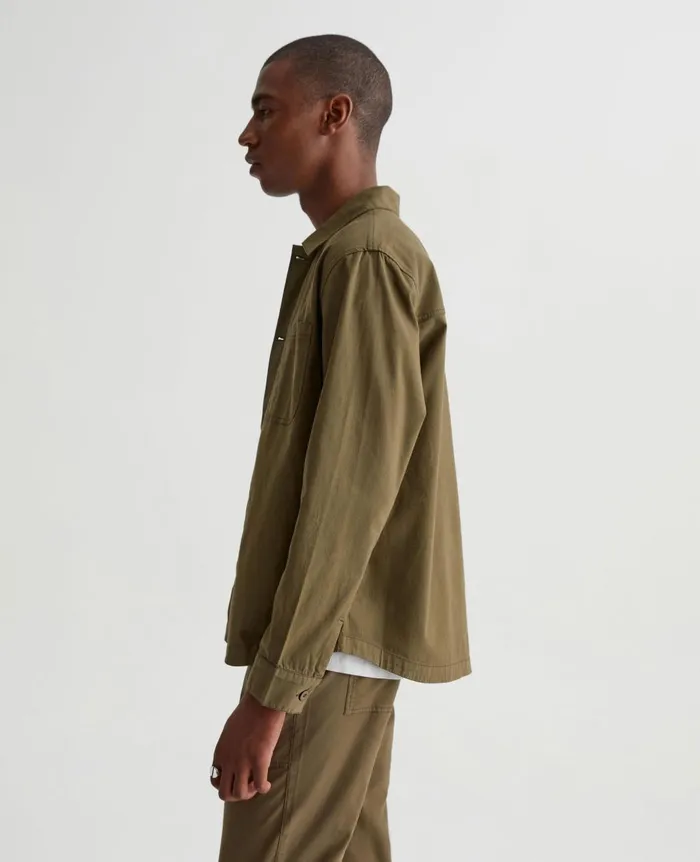 AG Jeans Lance Fatigue Sulfur Shady Moss Men Shirts AG Jeans Lance Fatigue Sulfur Shady Moss Men Shirts