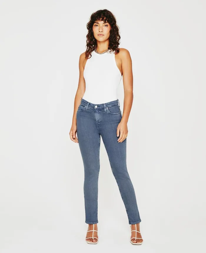 AG Jeans Mari Sulfur Bohemian Blue Women Denim