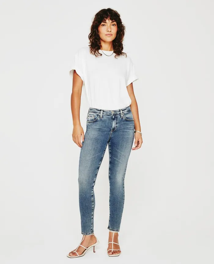 AG Jeans Prima Crop 14 Years Old Topanga Women Denim