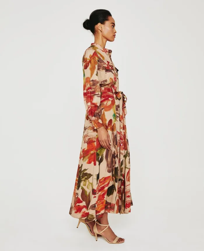 AG Jeans Sable Dress Garden Camo Neutral Multi Women Dresses and More AG Jeans Sable Dress Garden Camo Neutral Multi Women Dresses and More