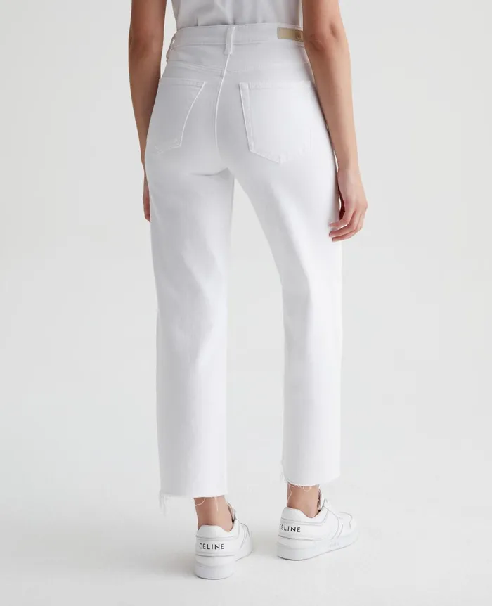 AG Jeans Saige Wide Leg Crop Modern White Women Denim AG Jeans Saige Wide Leg Crop Modern White Women Denim