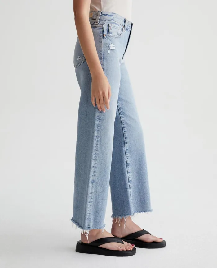 AG Jeans Saige Wide Leg Crop Windswept Women Denim AG Jeans Saige Wide Leg Crop Windswept Women Denim