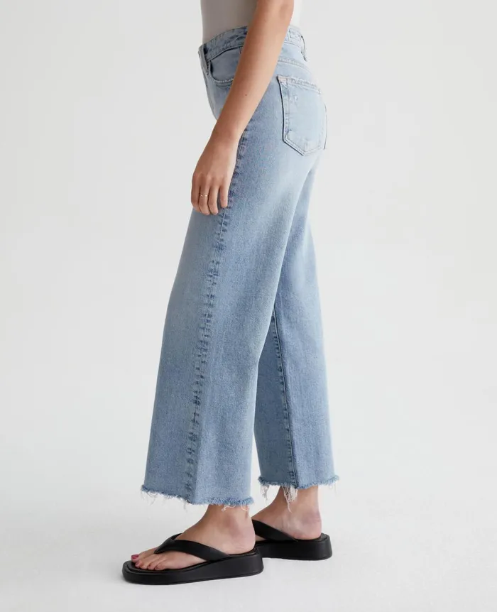 AG Jeans Saige Wide Leg Crop Windswept Women Denim AG Jeans Saige Wide Leg Crop Windswept Women Denim