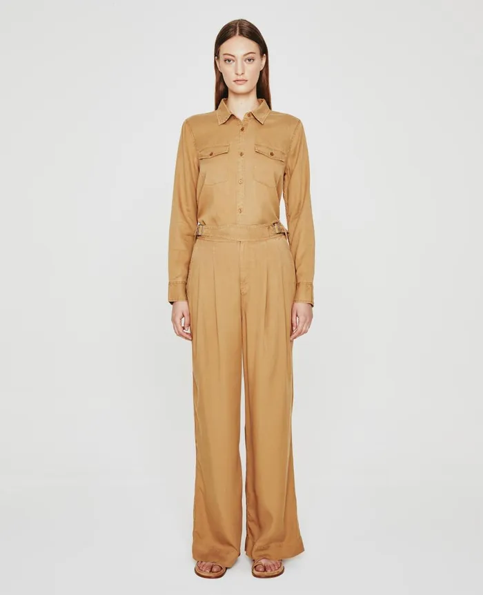 AG Jeans Shiela Utility Antique Bronze Women Tops and Shirts