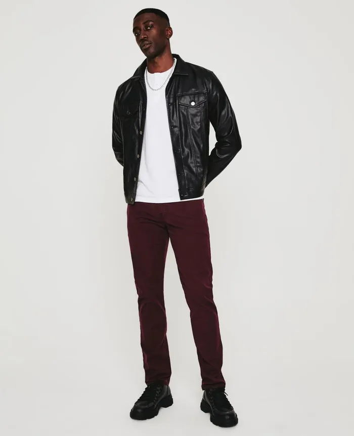 AG Jeans Tellis Maroon Peak Men Pants
