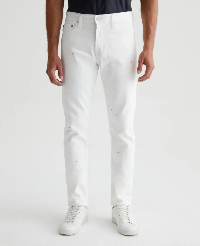 AG Jeans Tellis True White Painted Men Denim AG Jeans Tellis True White Painted Men Denim