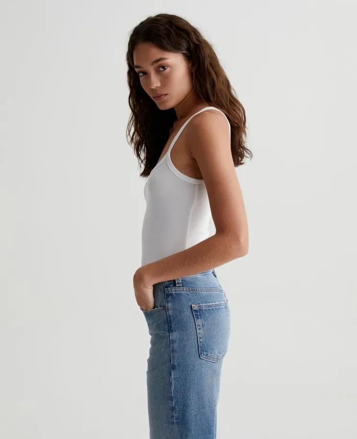 AG Jeans Wittney Tank Exwhite Women Tees and Tanks AG Jeans Wittney Tank Exwhite Women Tees and Tanks