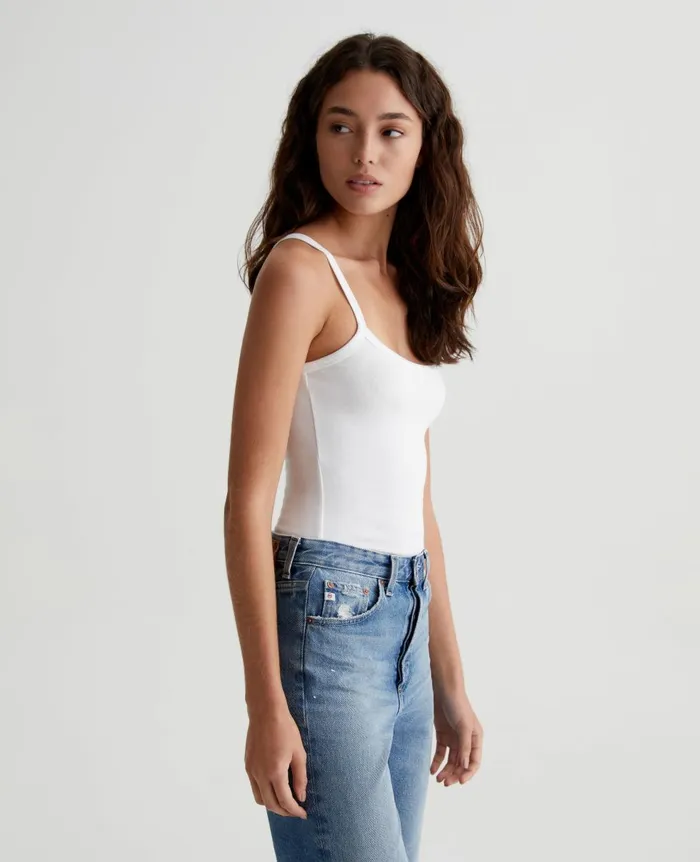 AG Jeans Wittney Tank Exwhite Women Tees and Tanks AG Jeans Wittney Tank Exwhite Women Tees and Tanks