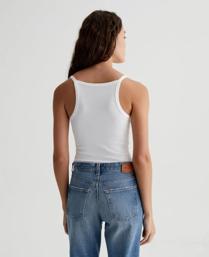 AG Jeans Wittney Tank Exwhite Women Tees and Tanks AG Jeans Wittney Tank Exwhite Women Tees and Tanks