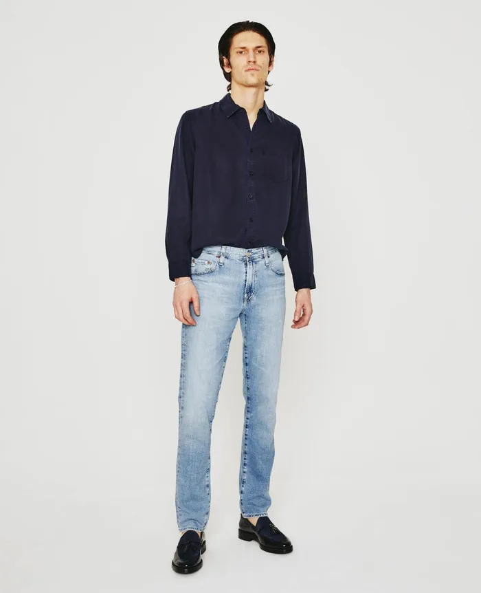Aiden Shirt Deep Navy Men AG Jeans Shirts Aiden Shirt Deep Navy Men AG Jeans Shirts