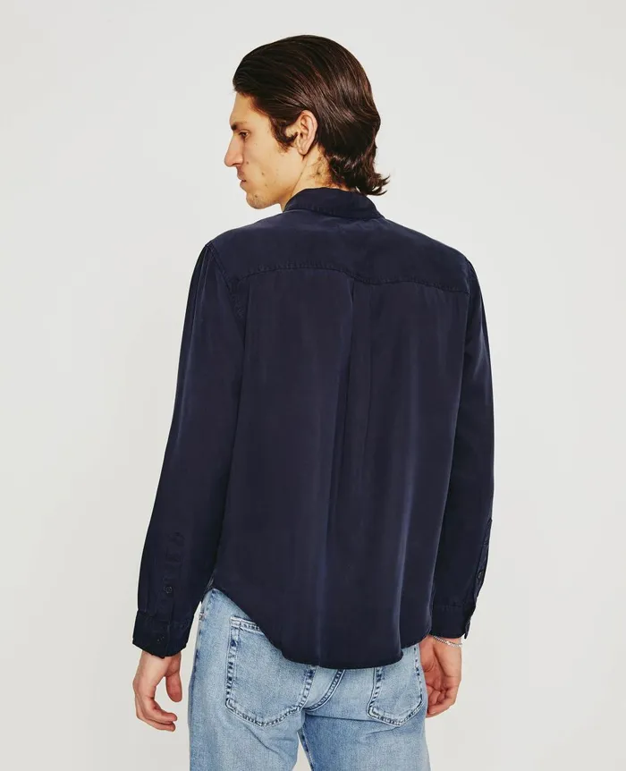 Aiden Shirt Deep Navy Men AG Jeans Shirts Aiden Shirt Deep Navy Men AG Jeans Shirts