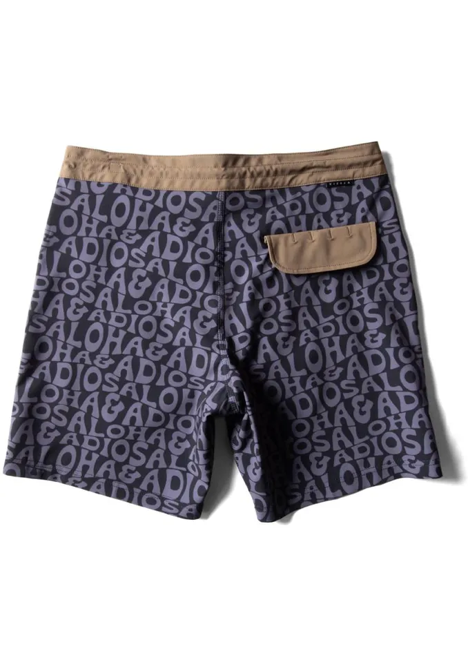 Aloha and Adios 175quot Boardshort Shark Men Vissla Boardshorts