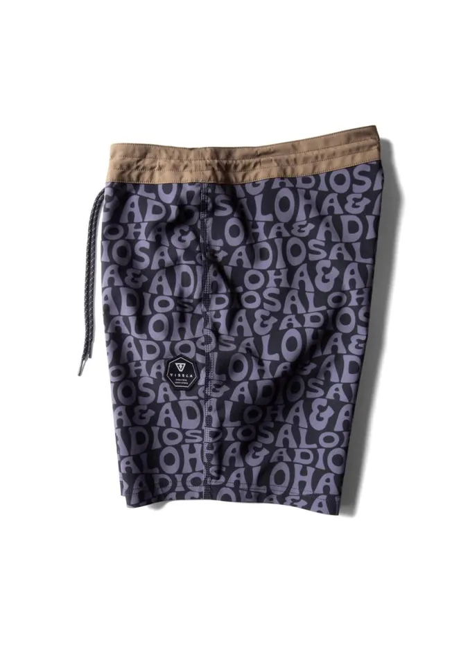 Aloha and Adios 175quot Boardshort Shark Men Vissla Boardshorts