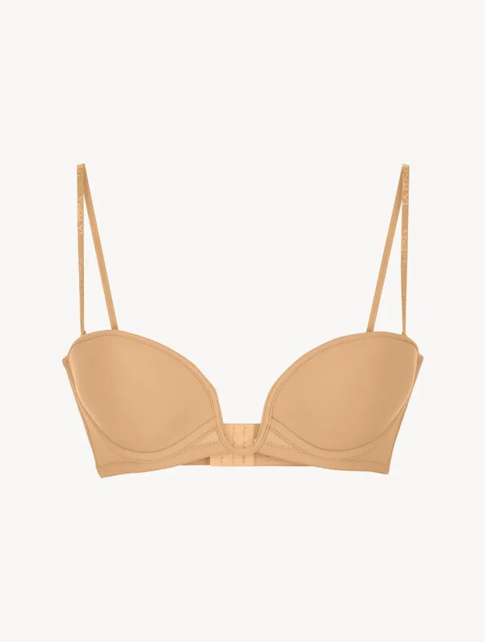 Amarettocoloured Underwired Padded Bandeau Ubra Lingerie La Perla Bandeau