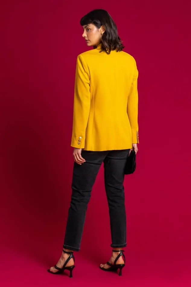 Amber Double Breasted Smart Blazer Women Roman Occasionwear