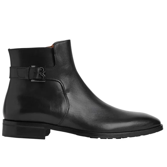 Angiolini Leather Dress Boot 8211 Black Men Bruno Magli Dress Shoes