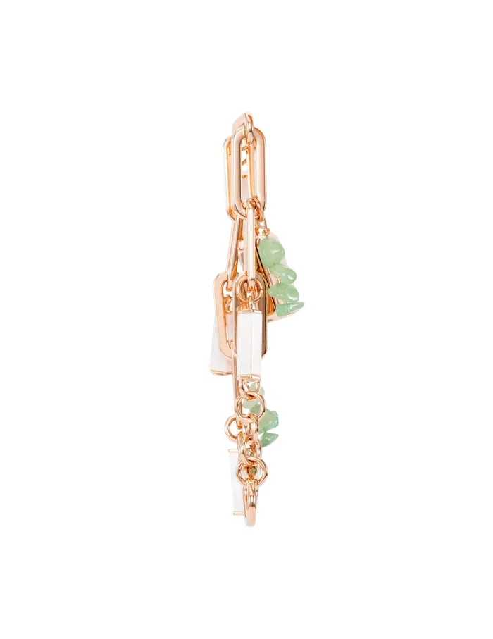 Anne Klein Gemstone Charm Bracelet Watch Aventurine Women Watches 038 Jewelry