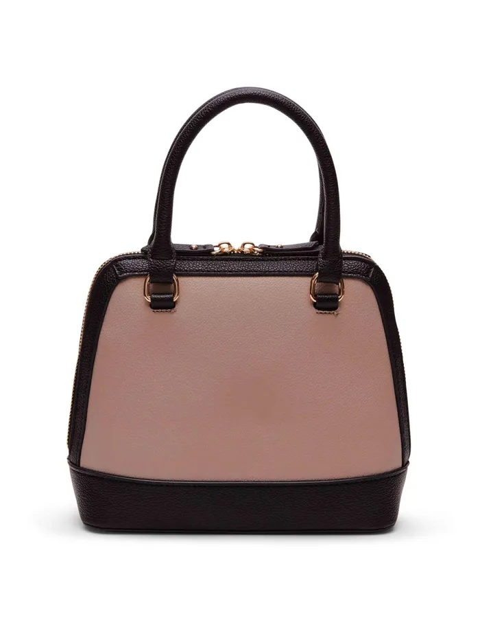 Anne Klein Mini Colorblocked Top Handle Stone Women Handbags
